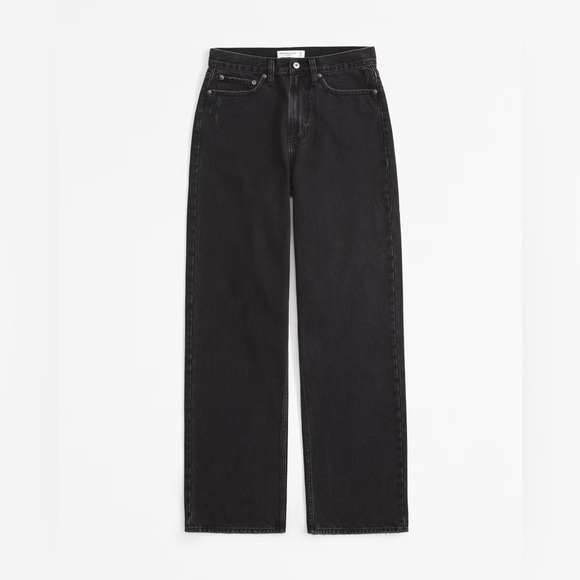 Abercrombie Mid Rise Slouchy Jeans - Picture 3 of 6
